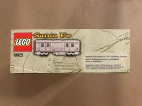 LEGO Trains: Santa Fe Cars-Set I (10025)-Brand New In Factory Sealed Box