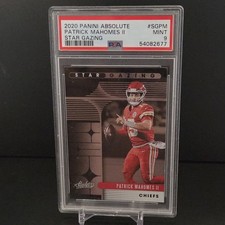 2020 Absolute #SG-PM Patrick Mahomes Star Gazing PSA 9 NFL FOOTBALL CARD PSA9!!!