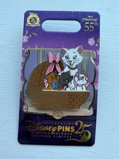 2025 Disney Parks The Aristocats 55th Anniversary Duchess & Kittens Pin Marie