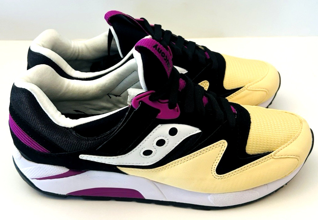 Saucony Grid 9000 Athletic Sneaker Shoe Men Sz 10 Black Lace Up S70077-43 thumbnail 18
