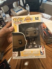 Funko Pop! Vinilo: LeBron James (Lakers) (camiseta blanca) #52