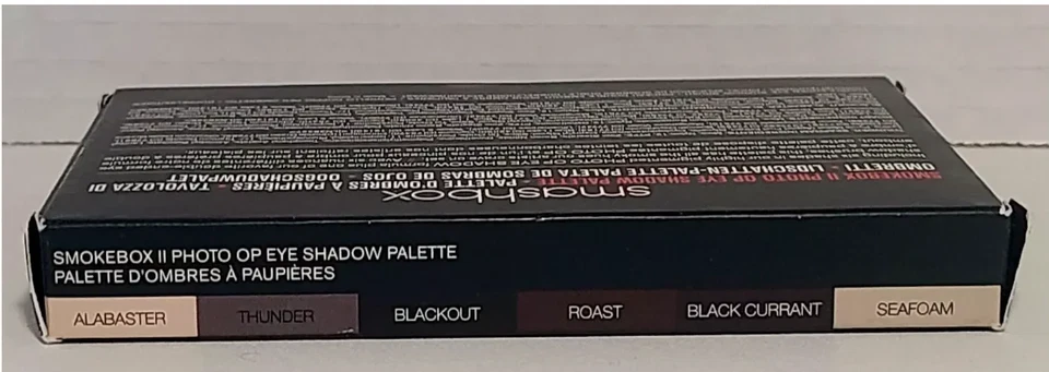 Smashbox Smoke Box Photo Op Eye Shadow Palette, 0.16 oz/4.56 g, NIB-Pristine - Image 3 of 3