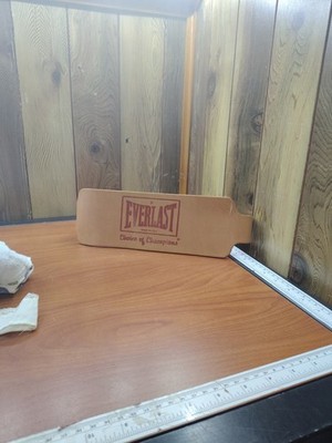 Everlast Weight Belt Model 1011 Size XS Leather Adjustable 22-30  USA Brown