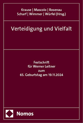 Daniel M. Krause; Georg Mascolo; Henning Rosenau; Norbert Scharf; Renate Wimmer;
