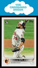 Marcos Diplan 2022 Topps #517 RC Rookie Baltimore Orioles Baseball Card