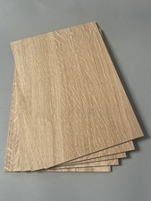 Oak A4 Size Solid Wood Sheet/Wood Sheets 1 Of 297mm x 210mm x 3mm, 4mm or 6mm