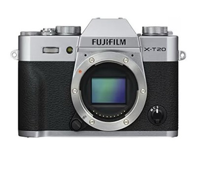 Fujifilm X-T20 24.3MP Mirrorless Digital Camera - Silver (Body Only)