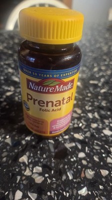 Nature Made Prenatal Multivitamin with Folic Acid & DHS, 60 softgels, exp 5/26