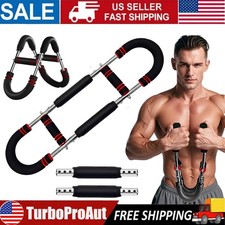 Twister Arm Trainer Adjustable Power Twister Bar Chest Shoulder Workout US STOCK