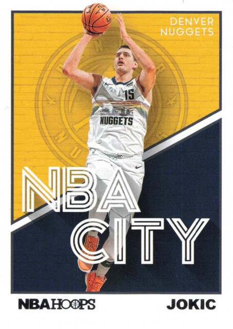 2019-20 Panini Nikola Jokić NBA CITY NBA HOOPS