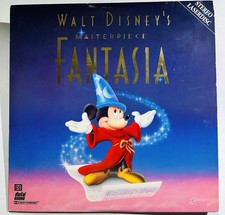 Walt Disney's Masterpiece Fantasia LASERDISC 2 Disc Set Dolby Stereo