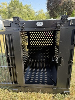 Extra Large Grey Collapsible Impact Dog Kennel 48