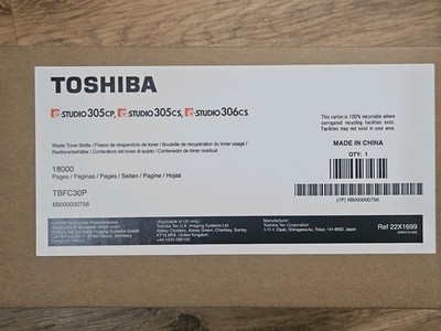Toshiba Resttonerflasche Studio 305 CP, Studio 305 CS, Studio 306 CS
