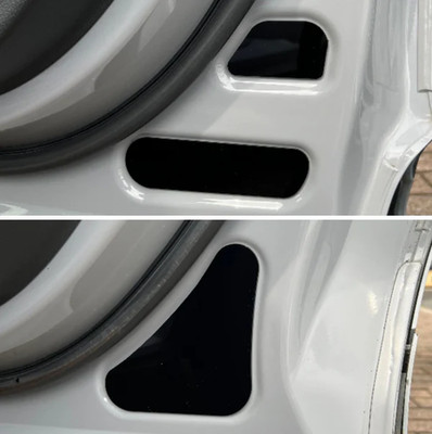 Proform Mk2/2.5 Puma Türvertiefungsplatte Set - Gloss Black Plastic