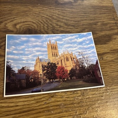 Washington Cathedral Mount Saint Alban,  Postcard - Front View