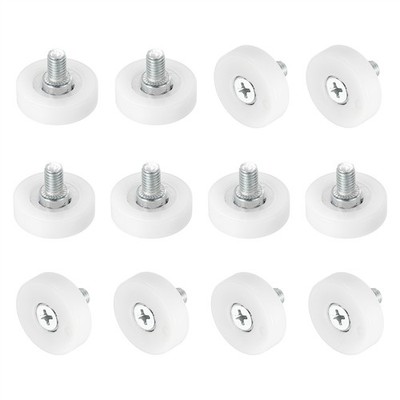 Packung Mit 12 Schubladenrollen Nylon Schubladen 25mm Rader Ersatzräder