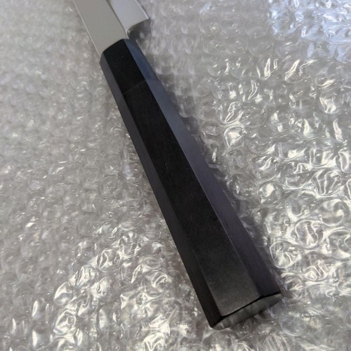 Honyaki VGold10 Sashimi Knife 420mm Full Tang Mirror Polished Blade - Picture 7 of 9