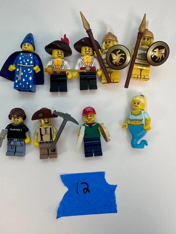 LEGO CMS Collectible Minifigures Series 7, 10, 11, 12, 13, 14, 16 LOT  - Image 4 of 4
