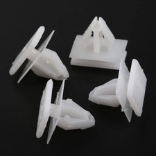 15PCS Rocker Panel Moulding Rivets, White Nylon Moulding Clips,
