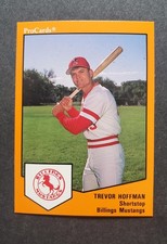 1989 ProCards Trevor Hoffman Minor League ROOKIE CARD - San Diego Padres Brewers. rookie card picture