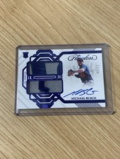 2023 Panini Flawless - RC Dual Patch Signatures Michael Busch #/15 On-Card Auto