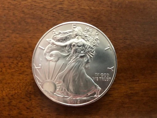 2015 WALKING LIBERTY AMERICAN EAGLE .999 FINE SILVER DOLLAR COIN 1oz. $1 USA