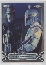2019 Topps Star Wars Chrome Legacy IG-88 Boba Fett Bounty Hunter Line-Up e6j