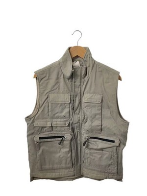 GAP OLD Fishing Vest, Size S, Nylon, Gray