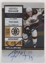 2010-11 Panini Playoff Contenders Rookie Ticket Tyler Seguin #120 Auto 1j6