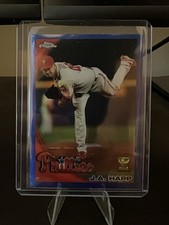 2010 Topps Chrome - J.A. Happ #29 Blue Refractor /199 Philadelphia Phillies
