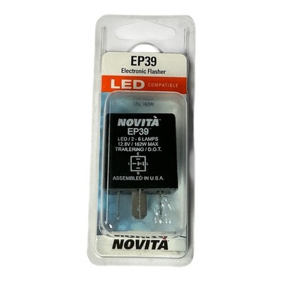Novita EP39 Electronic Flasher LED Compatible Turn Signal Relay EP39.MC1