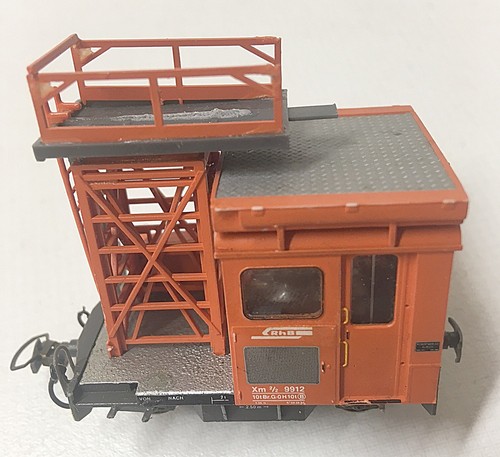 Bemo Rangiertraktor RhB H0m Tm 2/2 xm 2/2 9992 | Zustand: Gebraucht