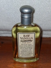Raw Vanilla For Men Cologne Splash 3.4 FL. OZ. NWB