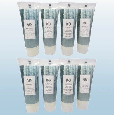 R+CO WATERFALL MOISTURE + SHINE LOTION 0.5 OZ LOT OF 8