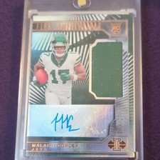 2024 Panini Illusions Malachi Corley Trophy Bronze /299 Jets Rookie