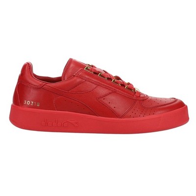 diadora B.Elite A Ma Maniére Lace Up  Mens Red Sneakers Casual Shoes 170611-4504