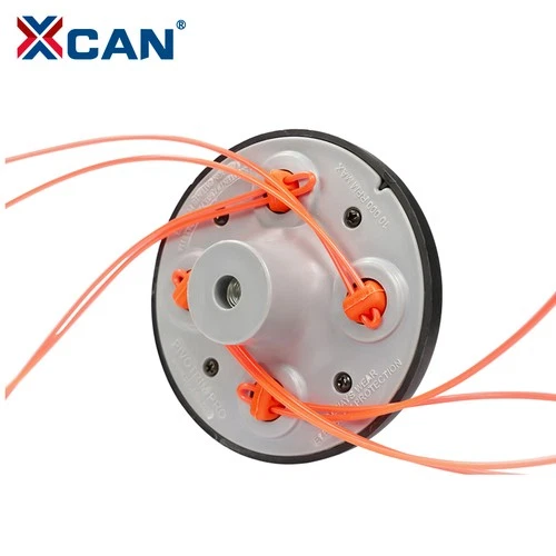 4 Lines String Trimmer Head For Lawn Mower Universal Bump Speed Grass Trimmer