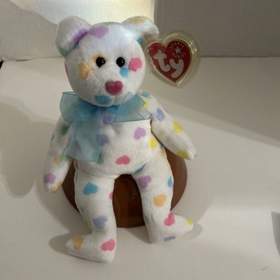 Kiss Me 2001 Beanie Baby With Holograghic Tush Tag (Original Ty Tag Attached) 