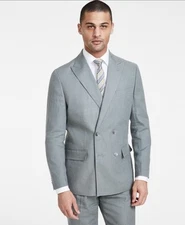 Tommy Hilfiger Modern Fit Linen Men's Suit Separates Jacket Sage - Size: 46 R...