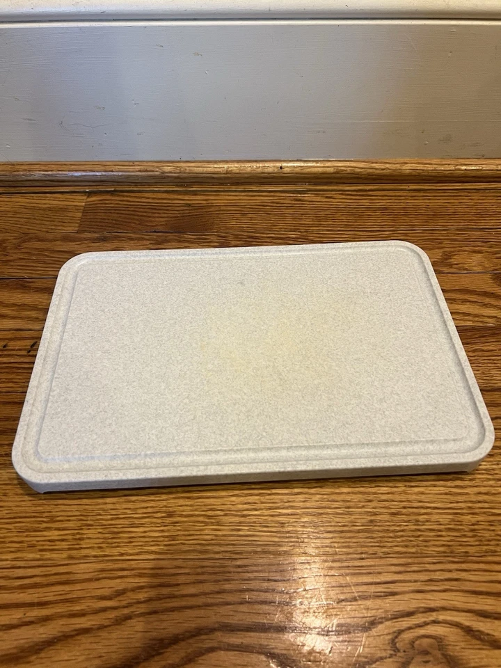 Cutco Cutting Board USA Made Heavy Duty Gray Plastic Kitchen Prep Chopping Tray - Image 2 of 4