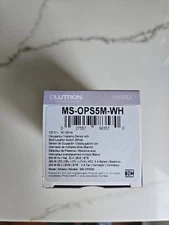 Lutron MS-OPS5MH-WH Motion Sensor Switch, 5Amp, SINGLE-POLE/3-WAY, White - NEW