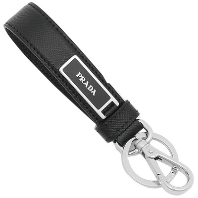 キーホルダー・キーリング PRADA SAFFIANO LEATHER KEYCHAIN Prada] Keyring Keychain Saffiano Men'S Women'S 2Pp709 053