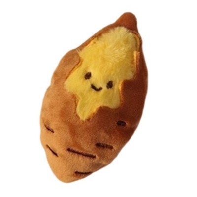 Portable Sweet Potato Plush Keychain for Friend
