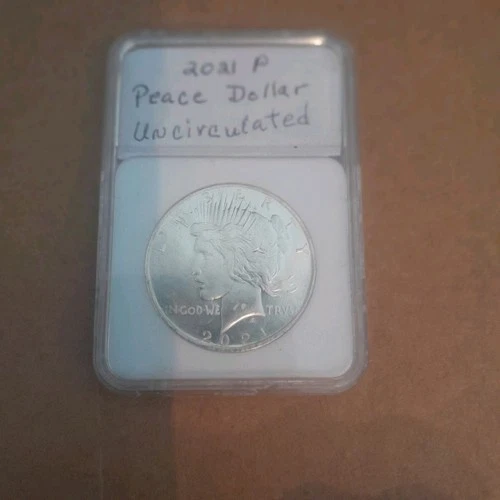 2021 $1 Peace Dollar uncirculated, uncertified, beautiful details