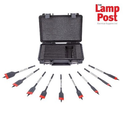 CK Tools T2953 Vorteck Fast Flat Holzbohrer - 9er Set