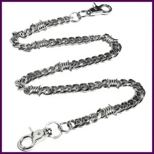 Biker Wallet Chain for Men Heavy Duty Pocket Chain with Round Clasp
