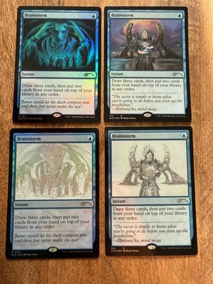 Brainstorm / Gedankenwirbel  *verschiedene zur Auswahl* - NM - FOIL - MTG Magic