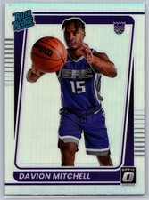 2021-22 Panini Optic - DAVION MITCHELL Rated Rookie #155 Holo Rookie Card. rookie card picture