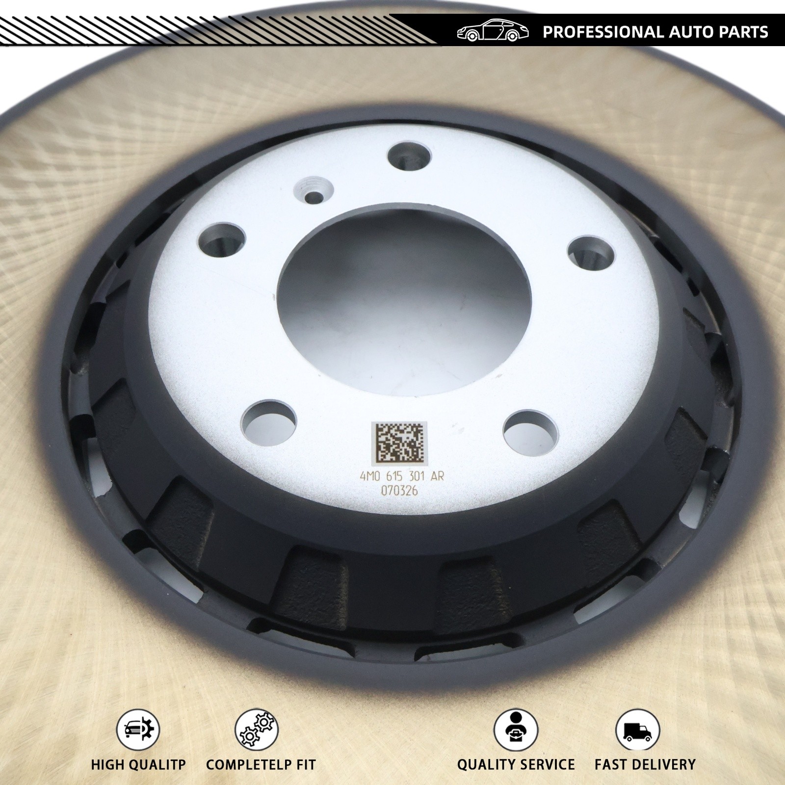 Bentley Bentayga Speed 2018-2023 Front Left Brake discs 2 pcs