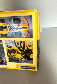 Vintage LEGO 8451 TECHNIC Dump Truck NEW Factory Sealed w/ KB Toys Price Sticker